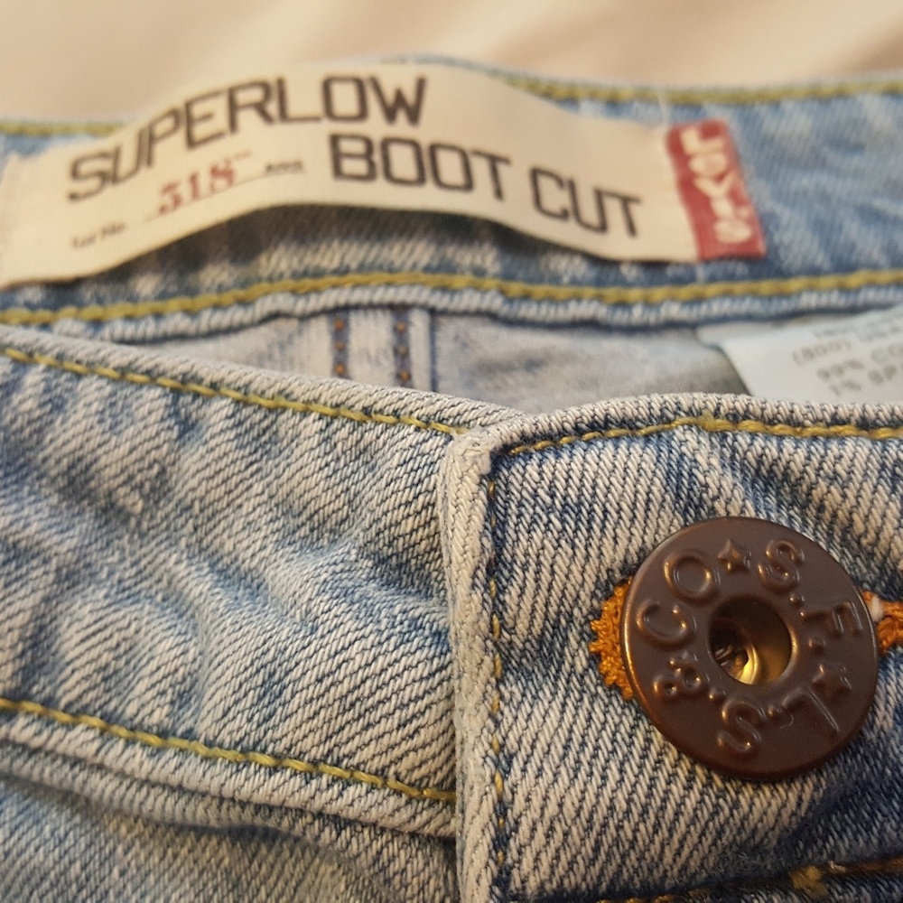 Levis SuperLow 518 Bootcut Jeans